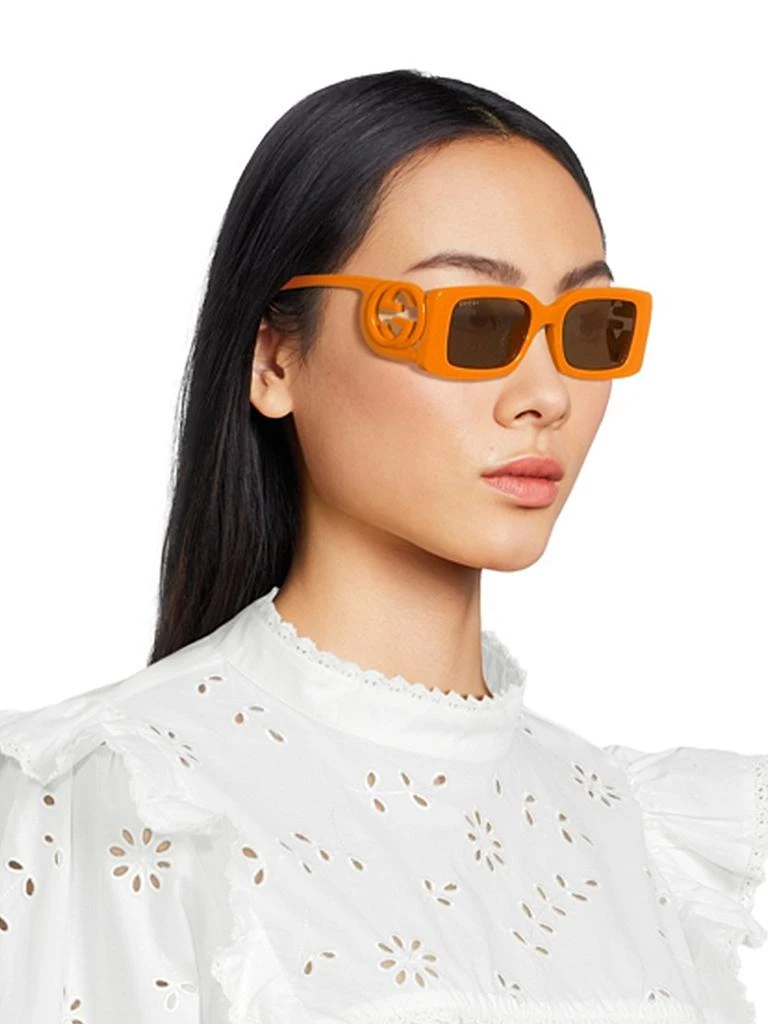 Gucci Chaise Longue 54MM Rectangular Sunglasses  display picture 1