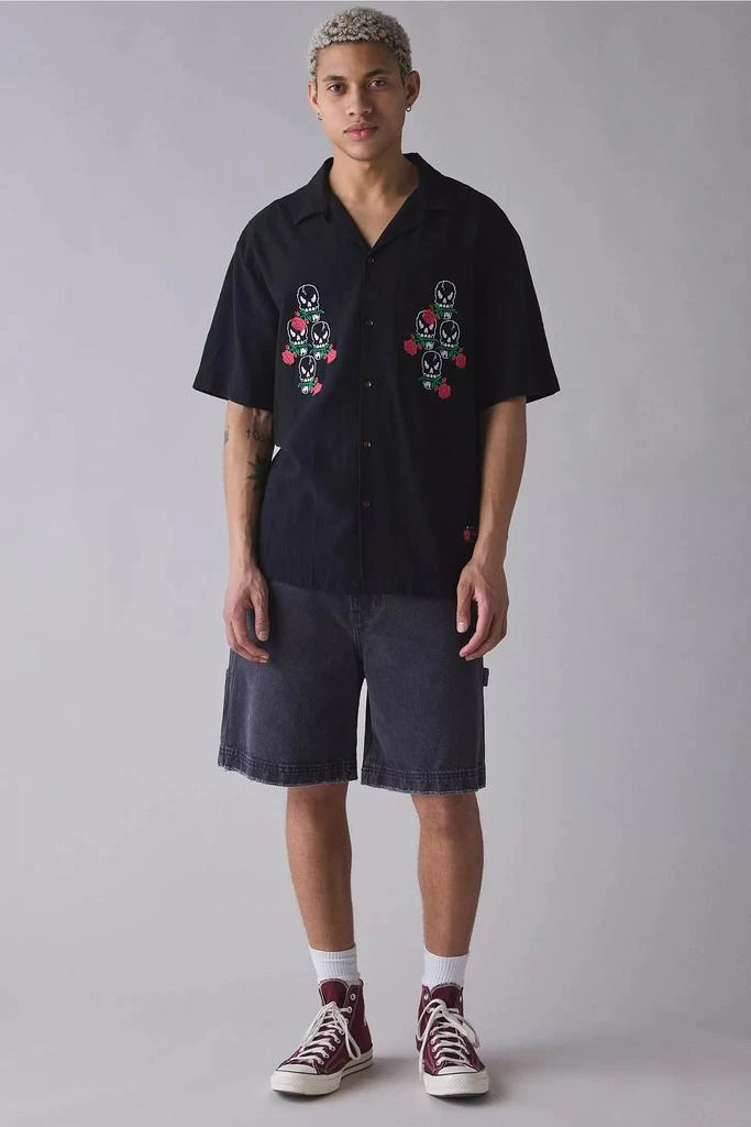 Pas de Mer Pas de Mer Magic Embroidered Button-Down Shirt 3