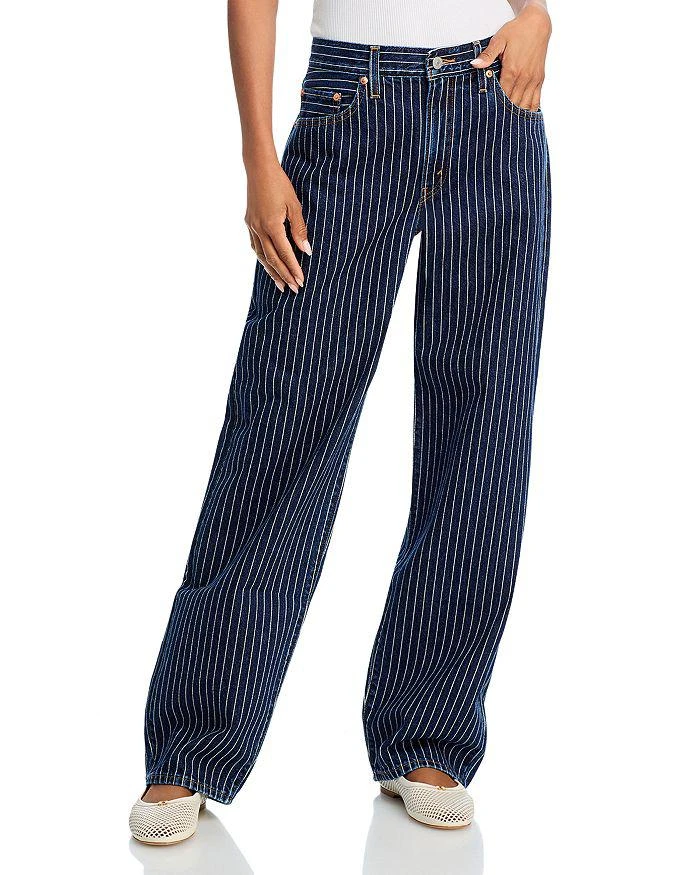 Levi's Baggy Dad High Rise Straight Jeans in Partly Masked 1