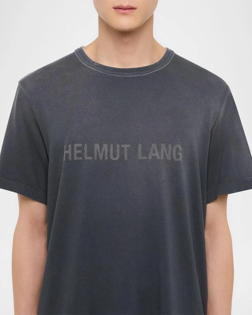 Helmut Lang Men's Faded Logo Print T-Shirt 6