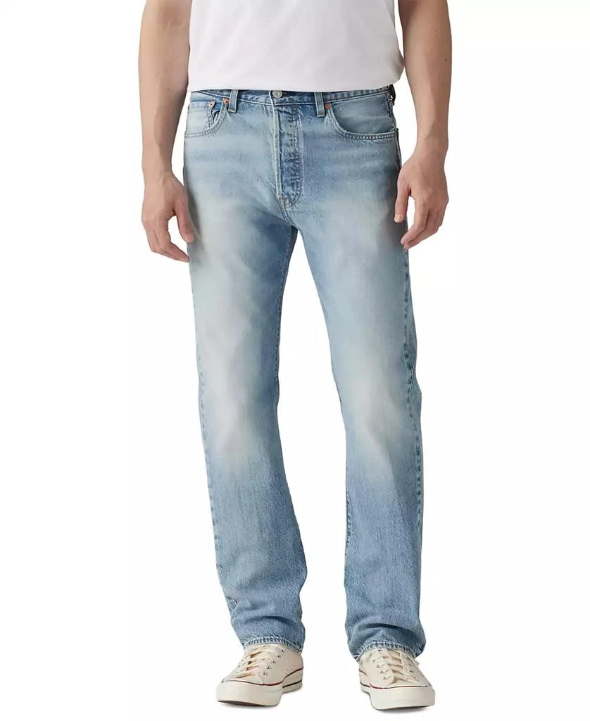 Levi's Men's 501 Original Straight-Fit Lightweight Denim Jeans 1