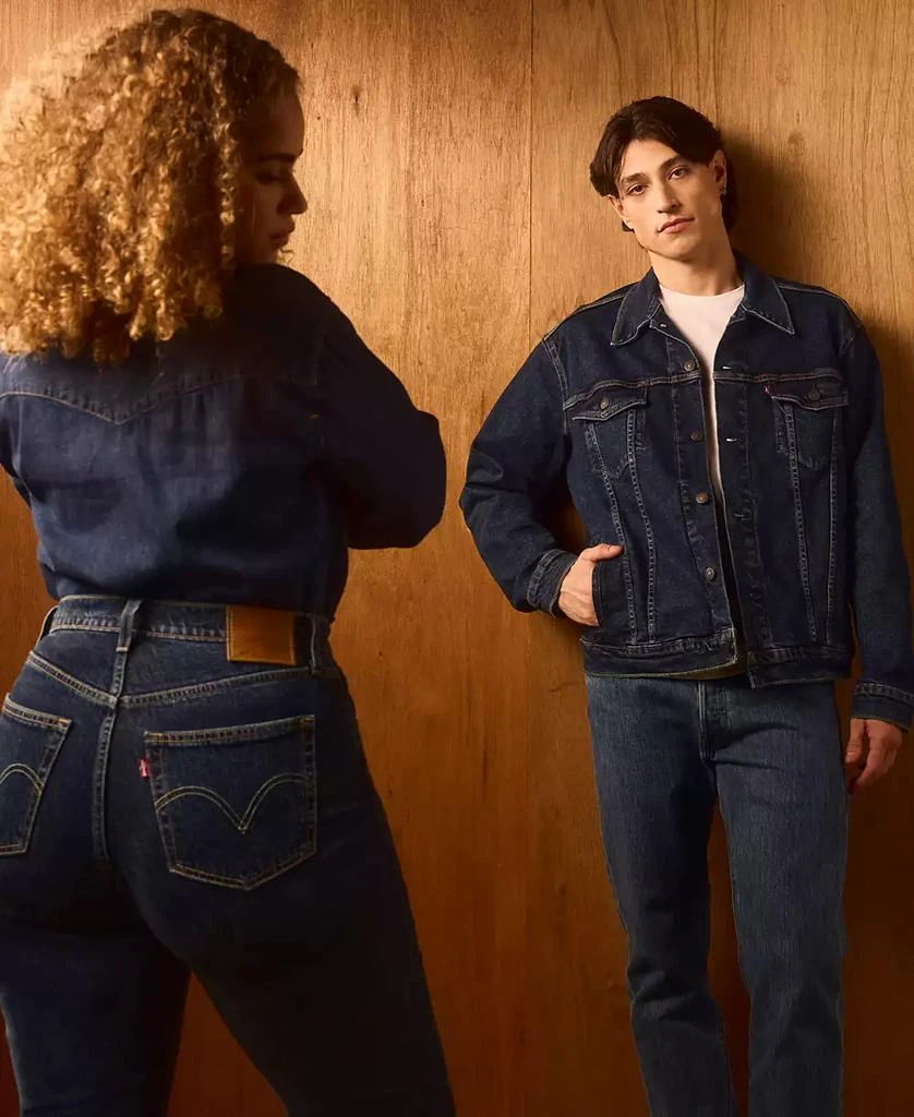 Levi's Men's Regular Fit Non-Stretch Denim Trucker Jacket 9