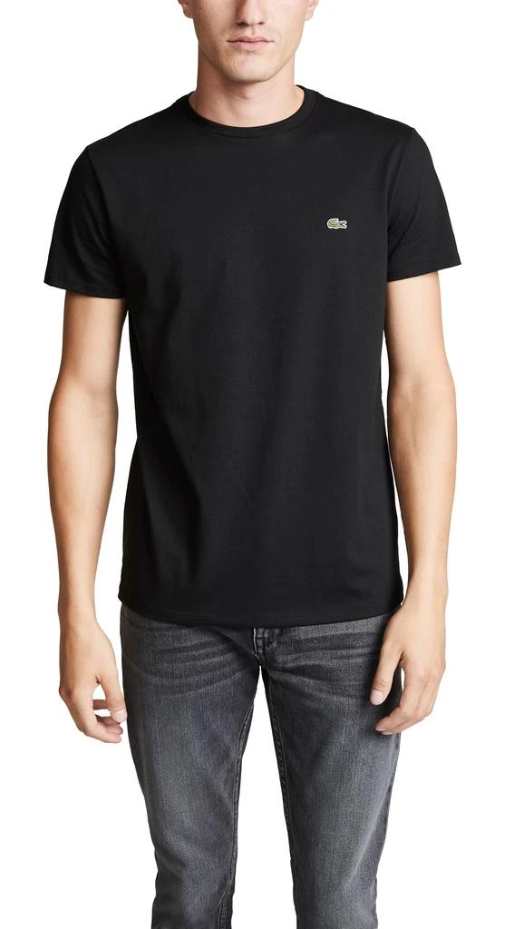 Lacoste Crew Neck Pima Cotton Jersey T-Shirt 6