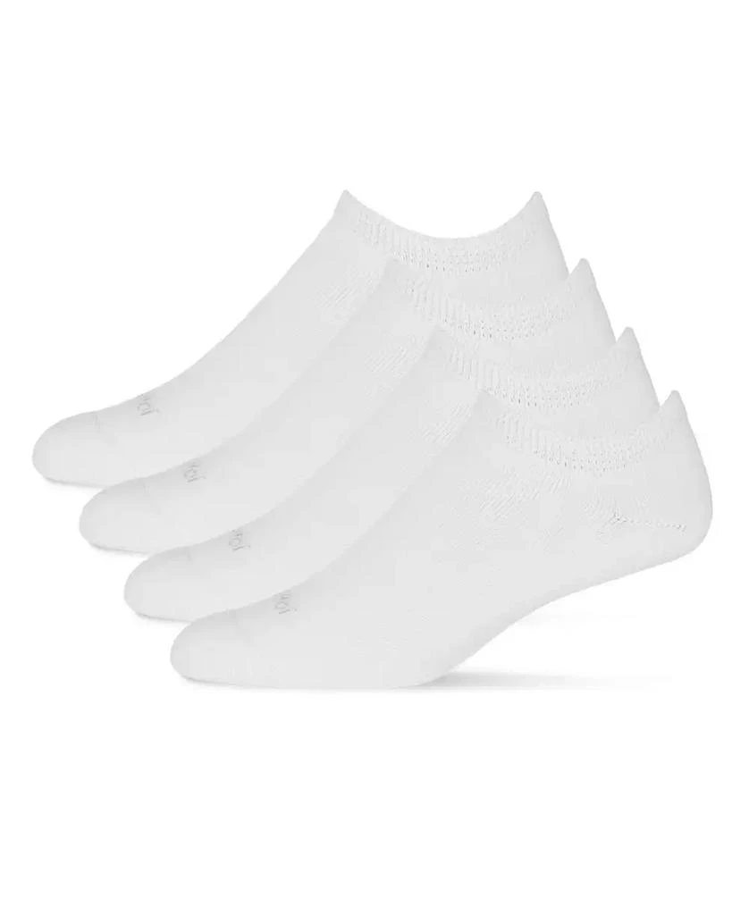 Memoi Men's Unisex Diabetic Full Cushion Low Cut Socks, Pack of 2 5
