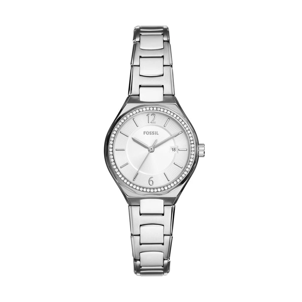 Fossil Women's Eevie Three-Hand Date, Stainless Steel Watch 1