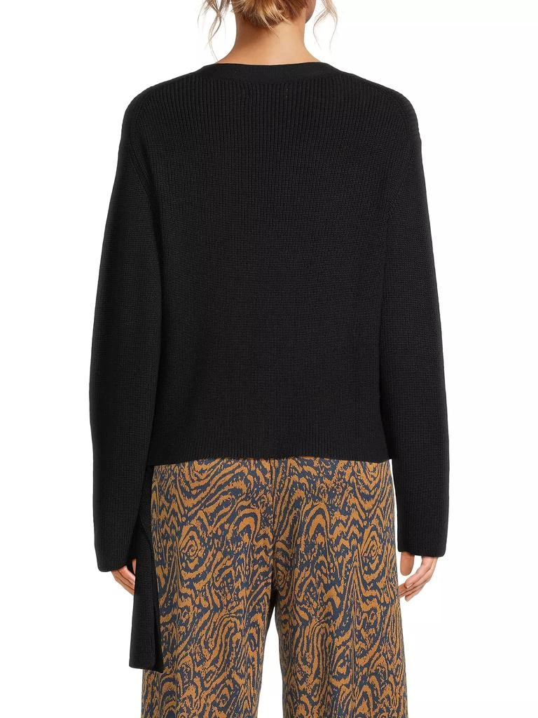 Masai Copenhagen Fairy Side-Tie Draped Sweater 5