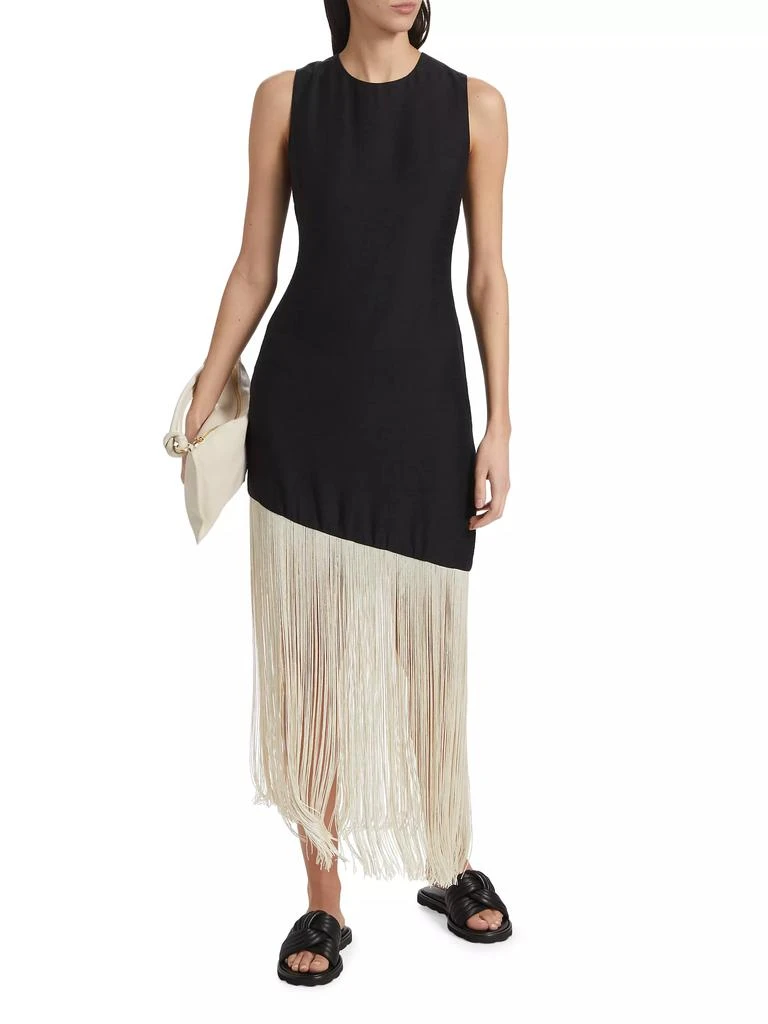 Simon Miller Casablanca Asymmetric Fringe Dress 2