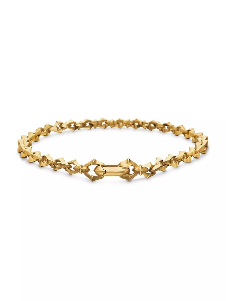 David Yurman Armory Chain Bracelet In 18K Yellow Gold 4