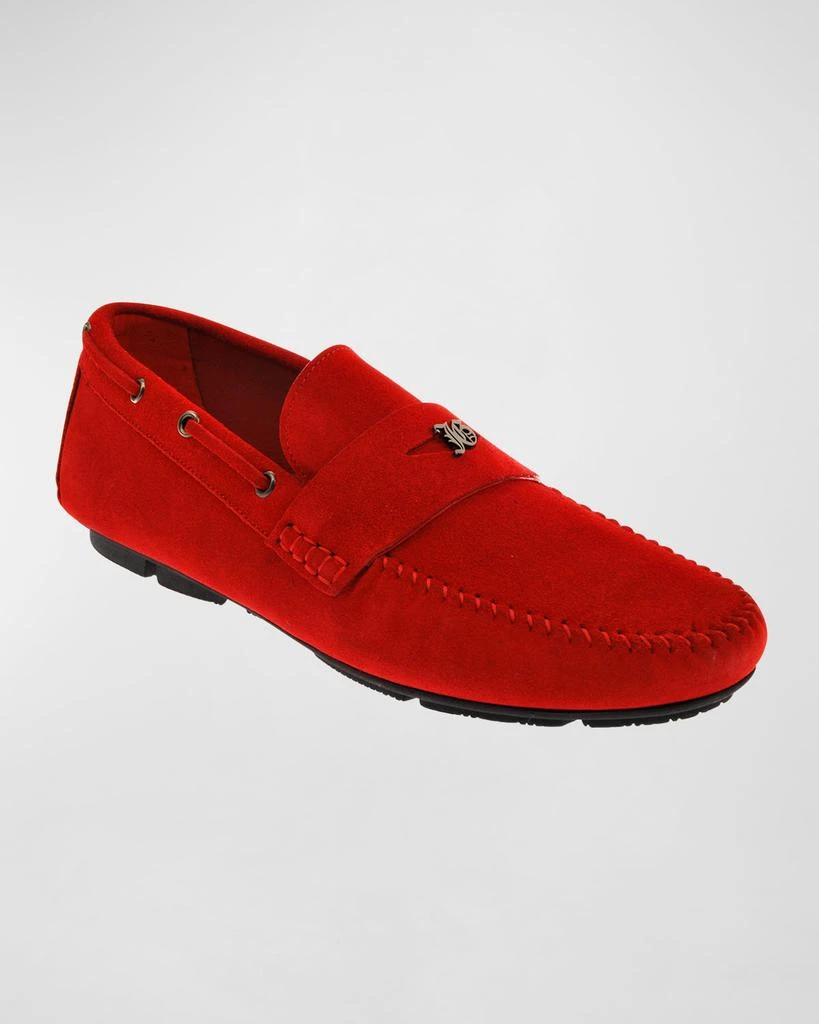 John Galliano Paris Men's Suede Drivers 2