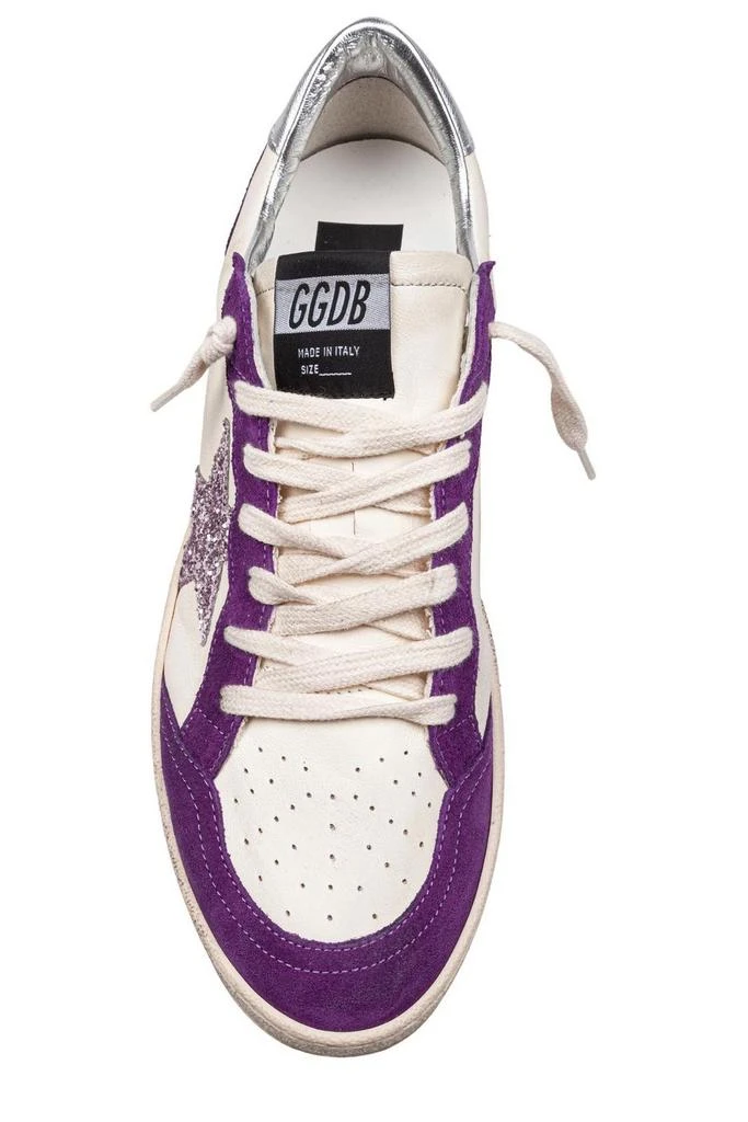 Golden Goose Golden Goose Deluxe Brand Ballstar Glittered Sneakers 4