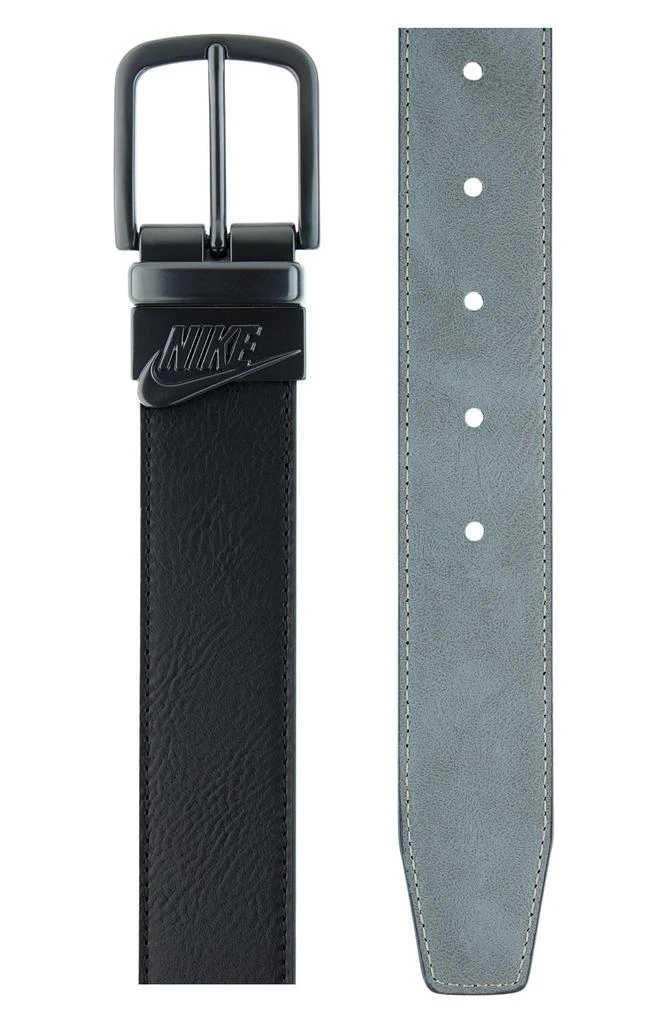 NIKE Reversible Contoured Swoosh Feather Edge Belt 5