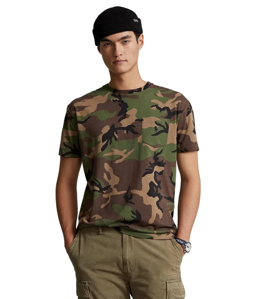Ralph Lauren Classic Fit Camo Jersey Pocket T-Shirt 1