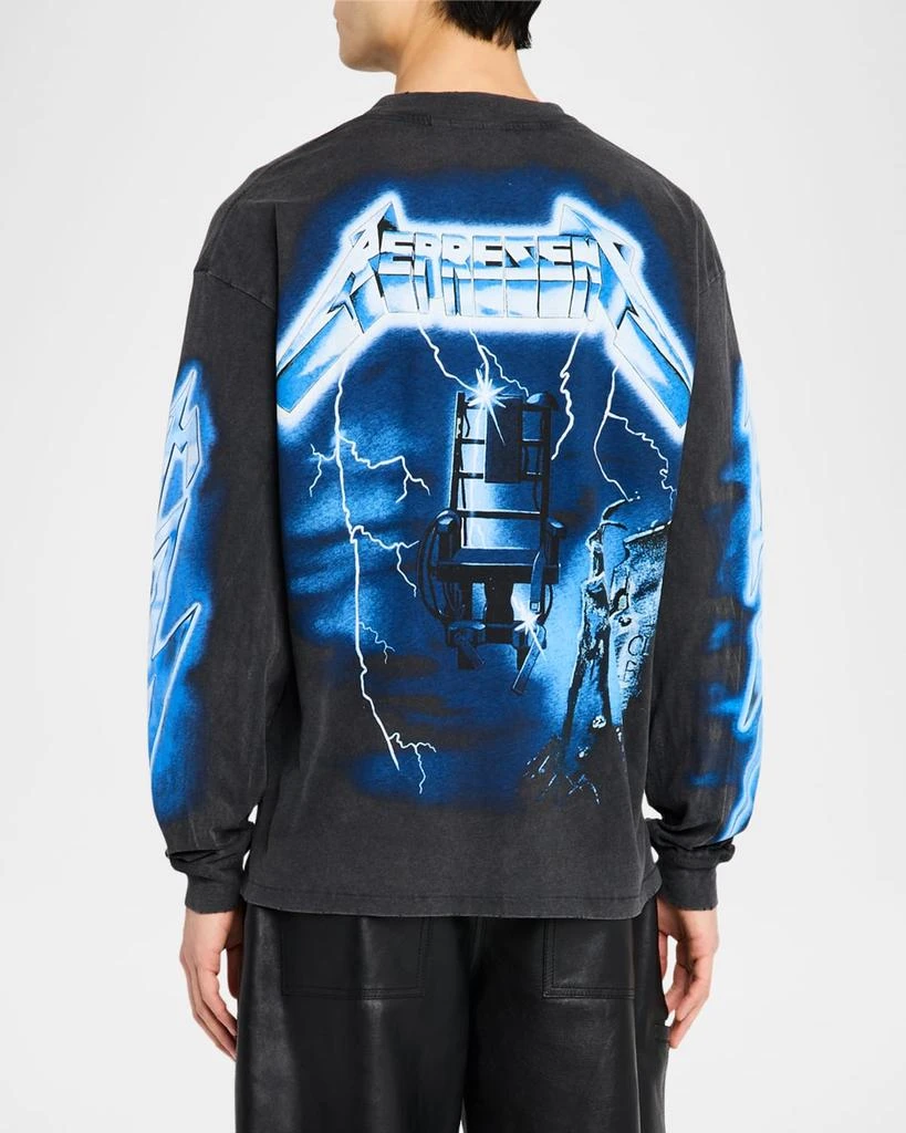 Represent Men's Metallica Ride the Lightning T-Shirt 3