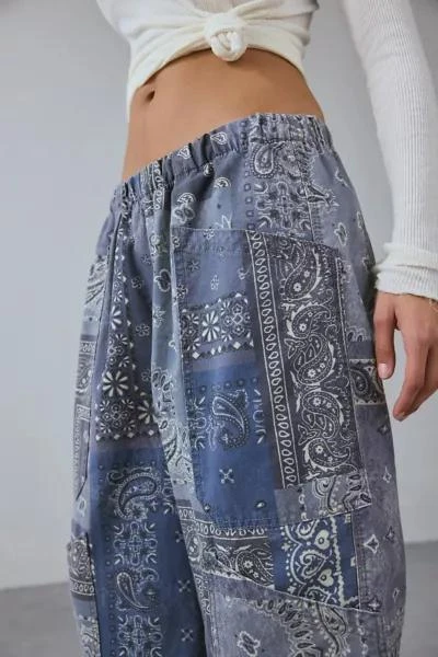 BDG BDG Charlie Printed Wide-Leg Pant 4