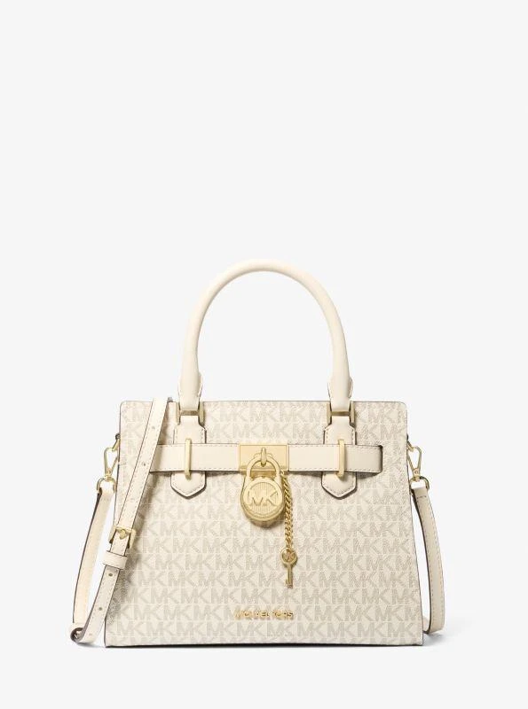 Michael Kors Hamilton Small Logo Satchel 1