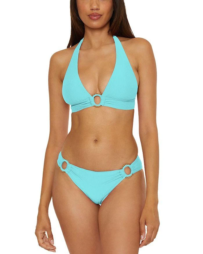 Becca Monte Carlo Gracie Rib Hipster Bikini Bottom 11
