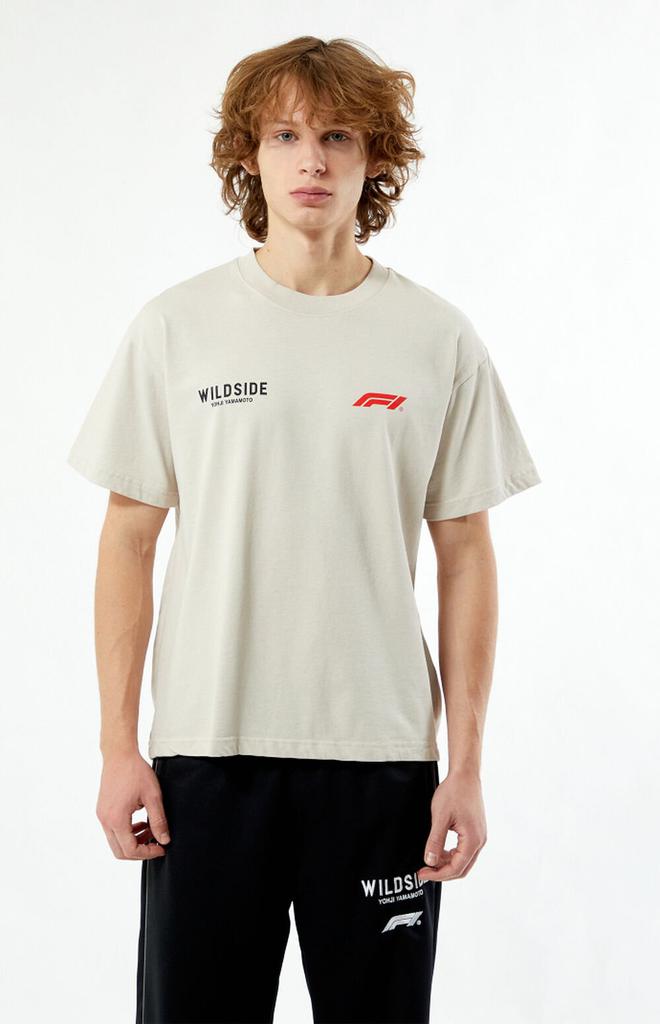 Formula 1 x Wildside Yohji Yamamoto x PacSun Tan Legacy T-Shirt