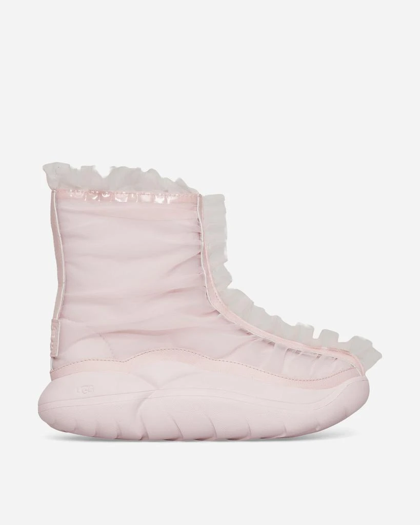 UGG Collina Strada Short Ruffle Boots Seashell Pink 2