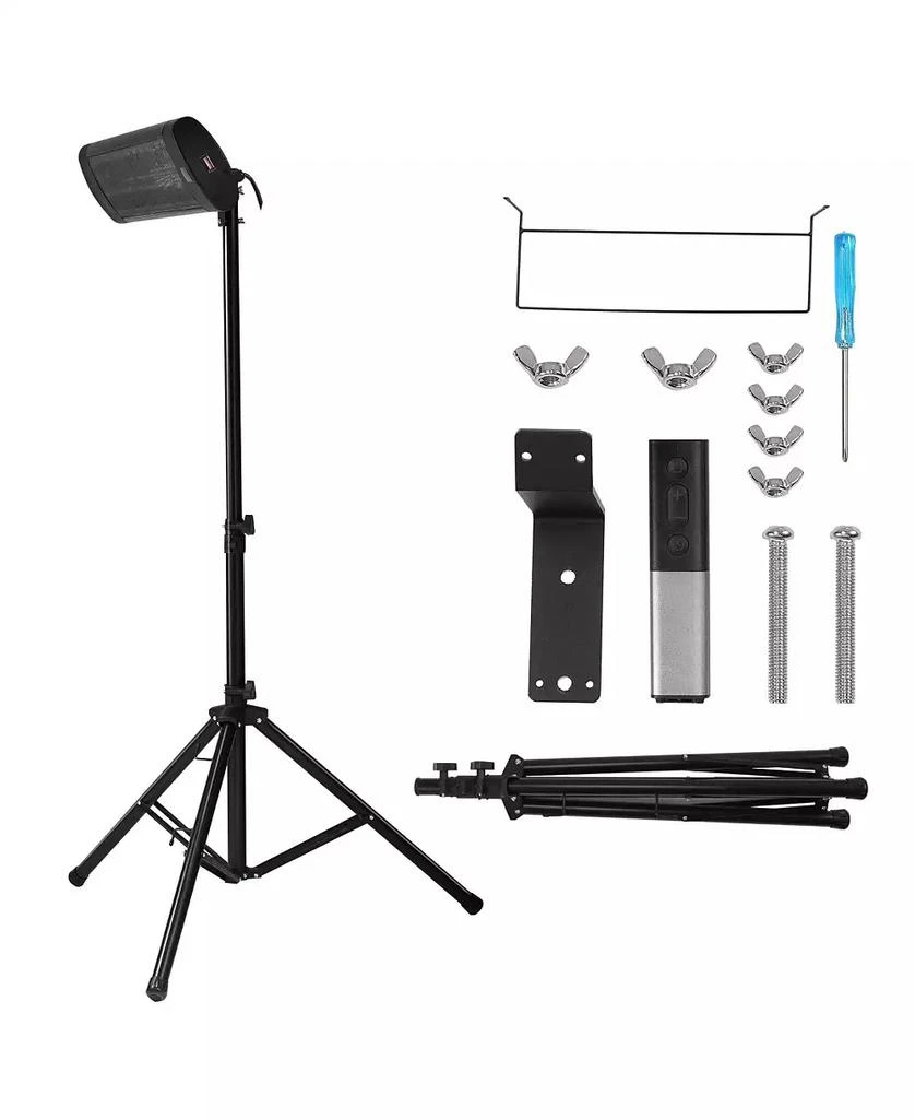 SUGIFT 1500W Infrared Space Heater with 3 Heat Settings 
Remote Control 5