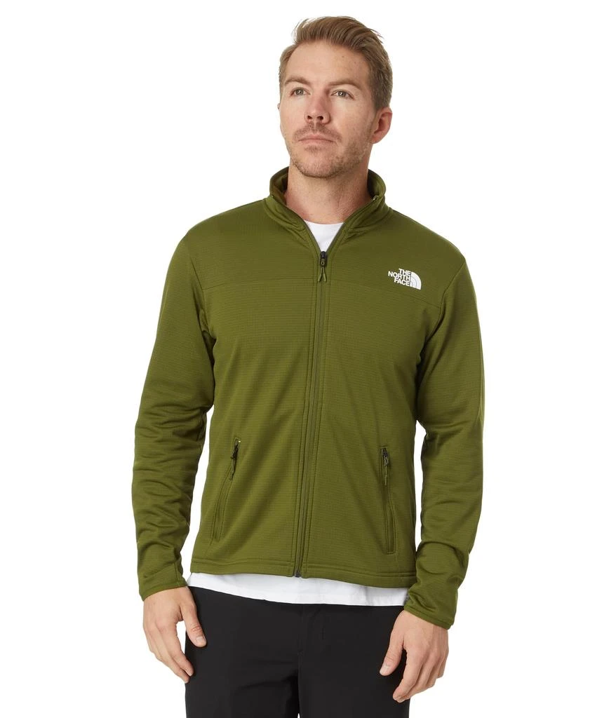 The North Face Cedar Trail Grid Fleece Full Zip Jacket 1
