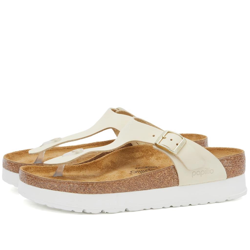 Birkenstock Birkenstock Gizeh Platform Flex Nubuck