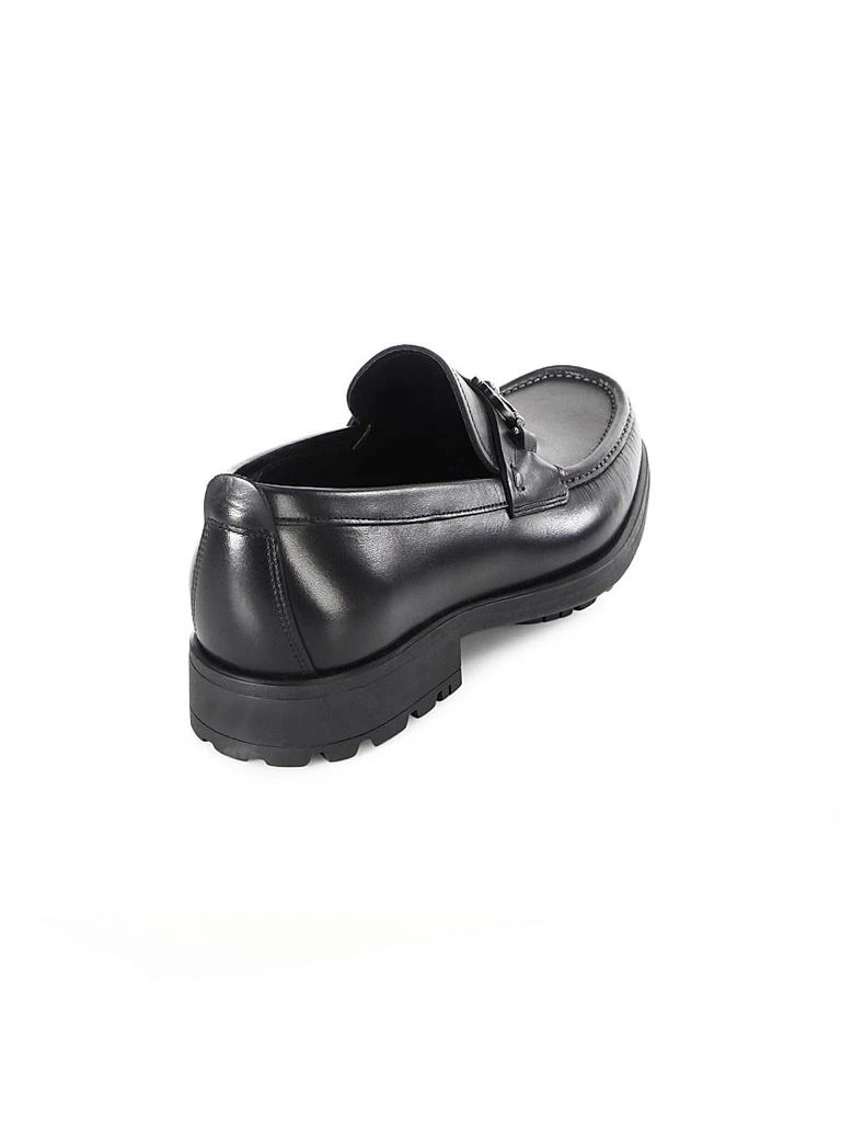 Salvatore Ferragamo David Gancini Bit Leather Loafers 3