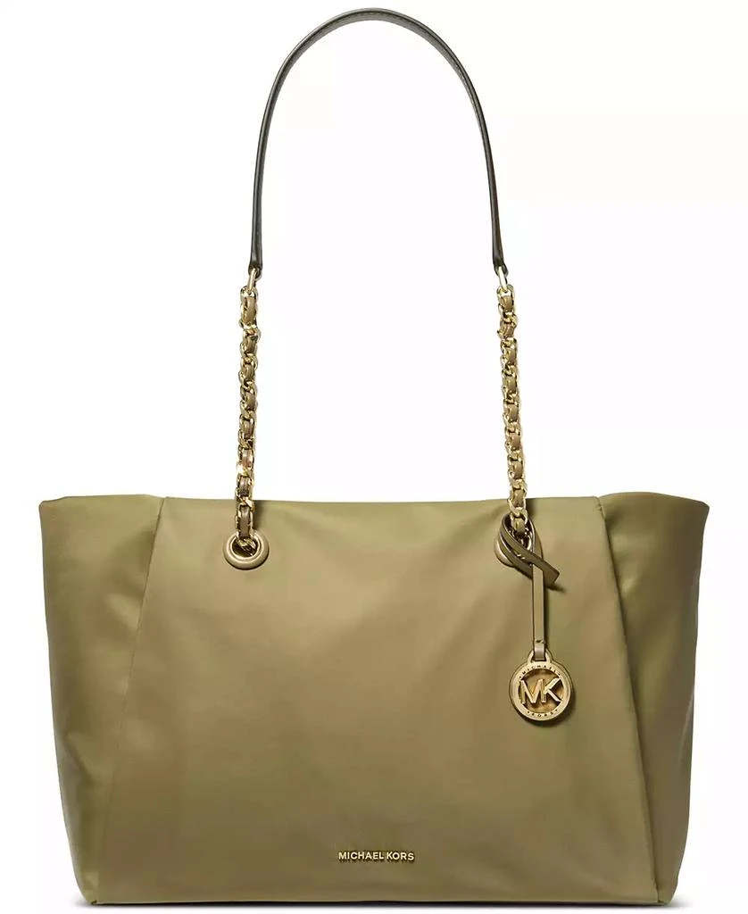 Michael Kors Georgia Zip Top Nylon Tote Bag 1