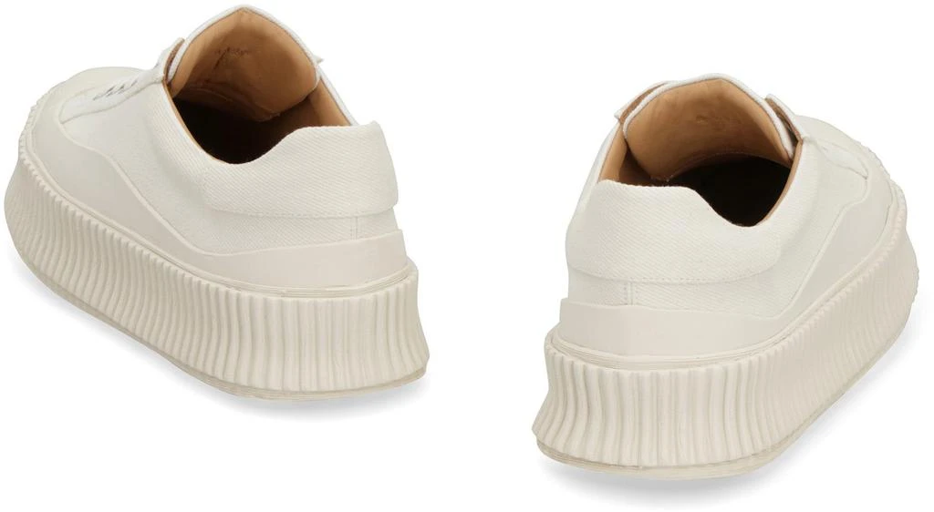 Jil Sander JIL SANDER CANVAS LOW-TOP SNEAKERS 4