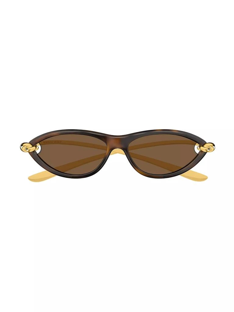 Bottega Veneta New Knot 56MM Cat-Eye Sunglasses 2