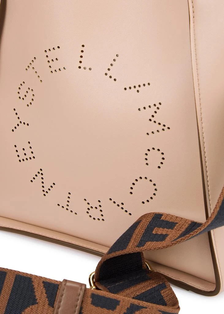 Stella McCartney Stella Logo pink faux leather cross-body bag 3