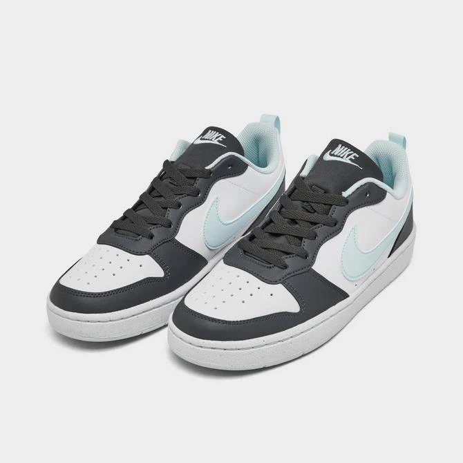 NIKE Big Kids' Nike Court Borough Low Recraft Casual Shoes 2