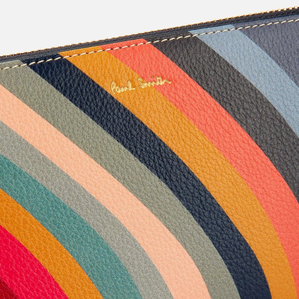 Paul Smith Paul Smith Women's Swirl Leather Large Purse 4