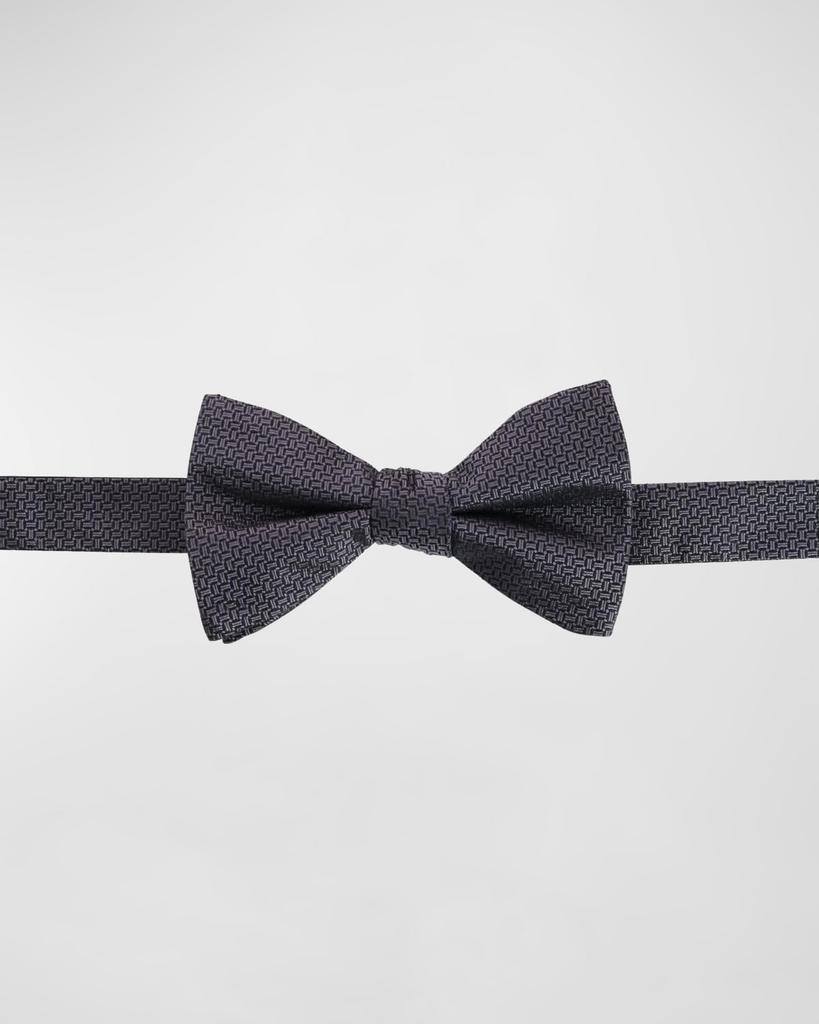 Trafalgar Men's Monte Bello Interlocked Silk Bow Tie