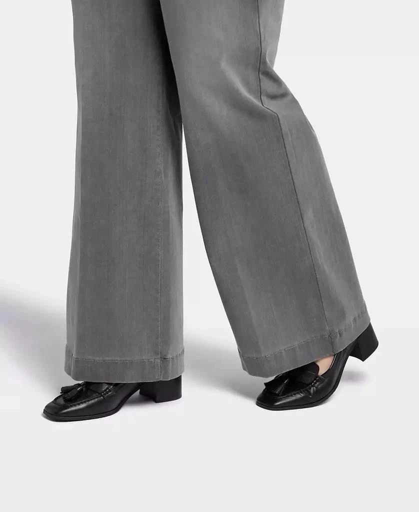 NYDJ Plus Size Teresa Wide Leg Jeans 4