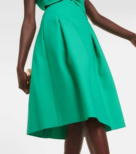 Oscar de la Renta Wool-blend midi dress 5
