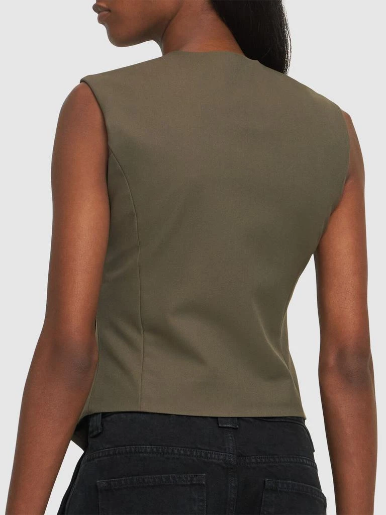 The Frankie Shop Maesa Cross Vest 2