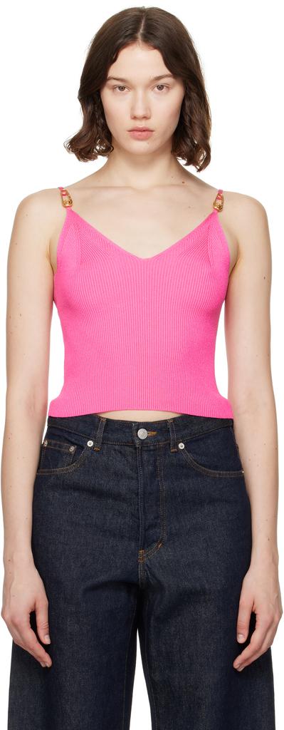Versace Crop Top With Greek Border - Lingerie - Free