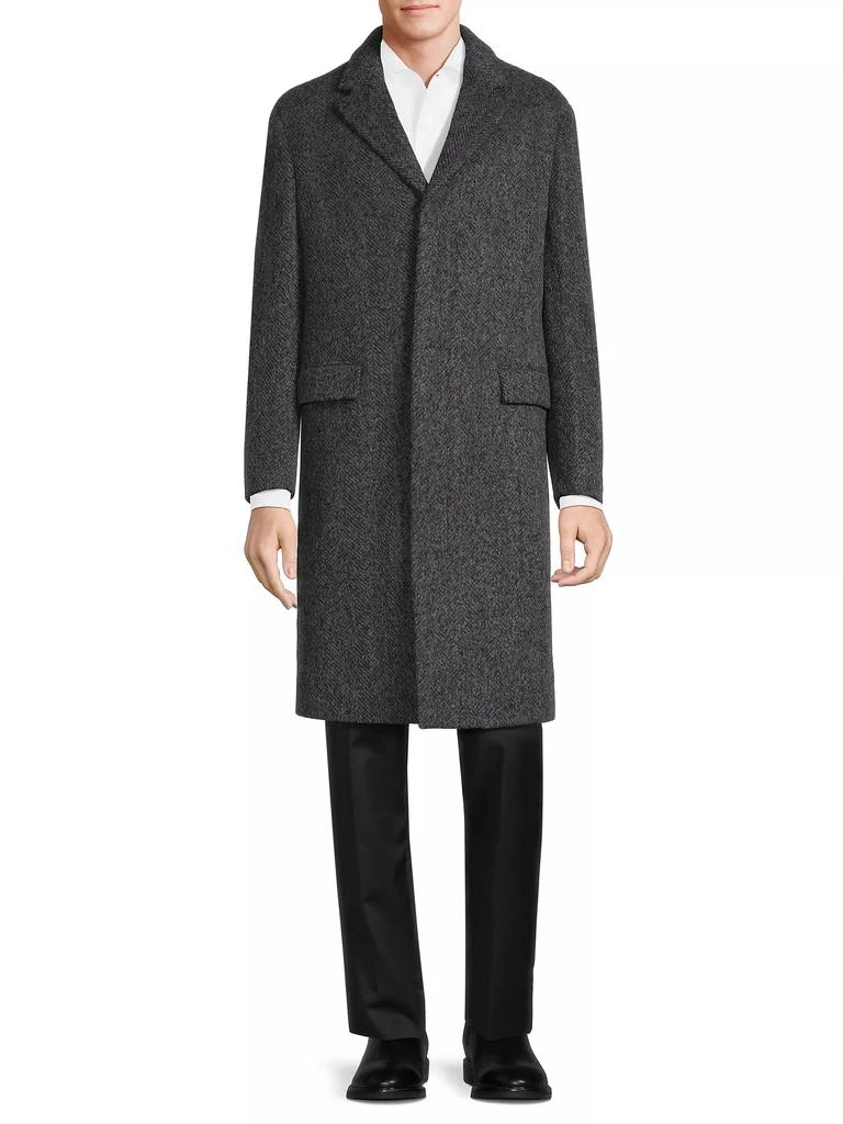 Cardinal of Canada Mercer Herringbone Wool-Alpaca Coat 3