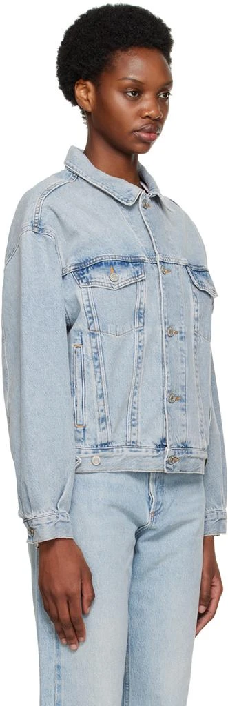 AGOLDE Blue Charli Oversized Denim Jacket 2