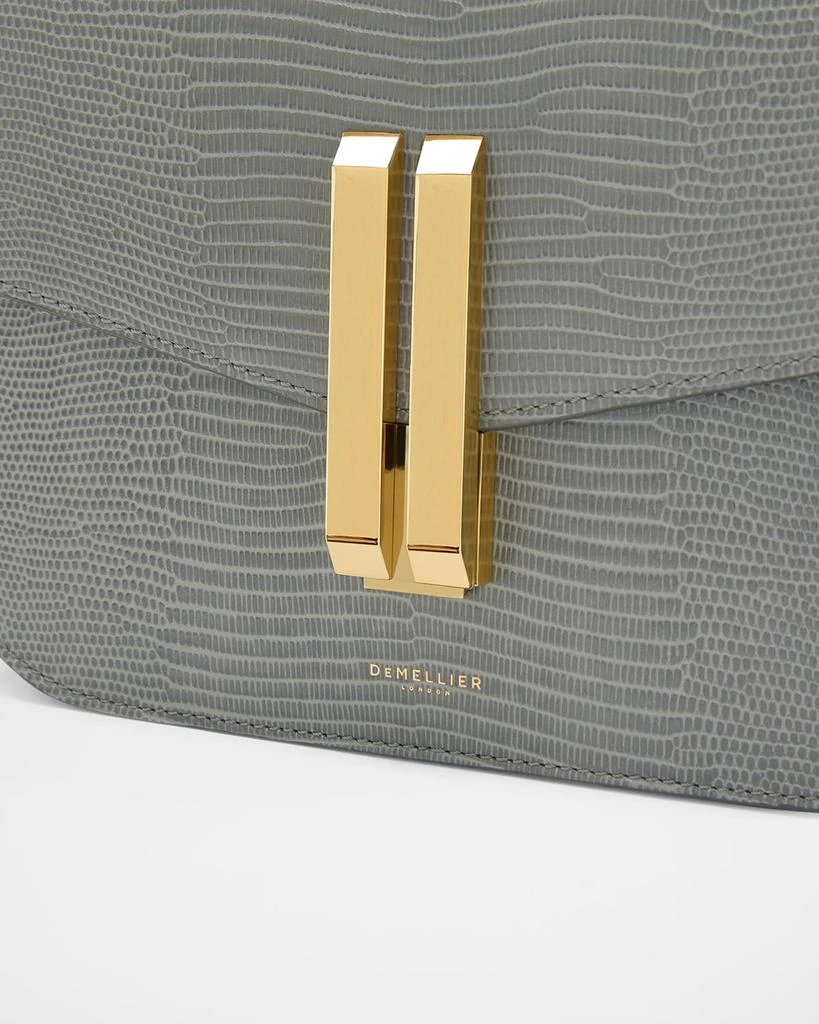 Demellier The Vancouver Lizard-Embossed Leather Crossbody Bag 5