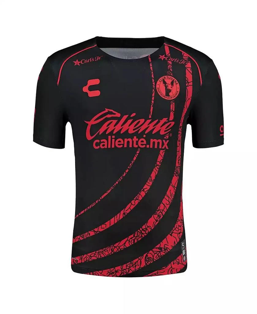 Charly Men's Black/Red Club Tijuana 2024/25 Home Authentic Jersey 4