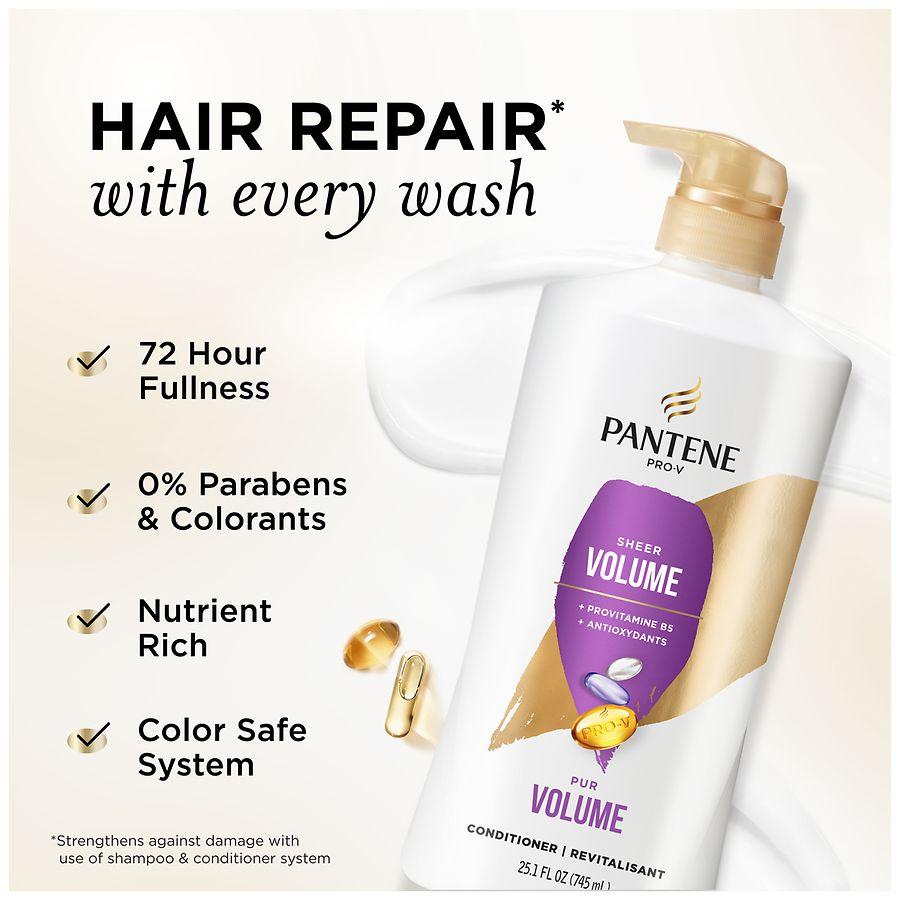 Pantene Sheer Volume 72 Hour Fullness Conditioner Creamy Berries