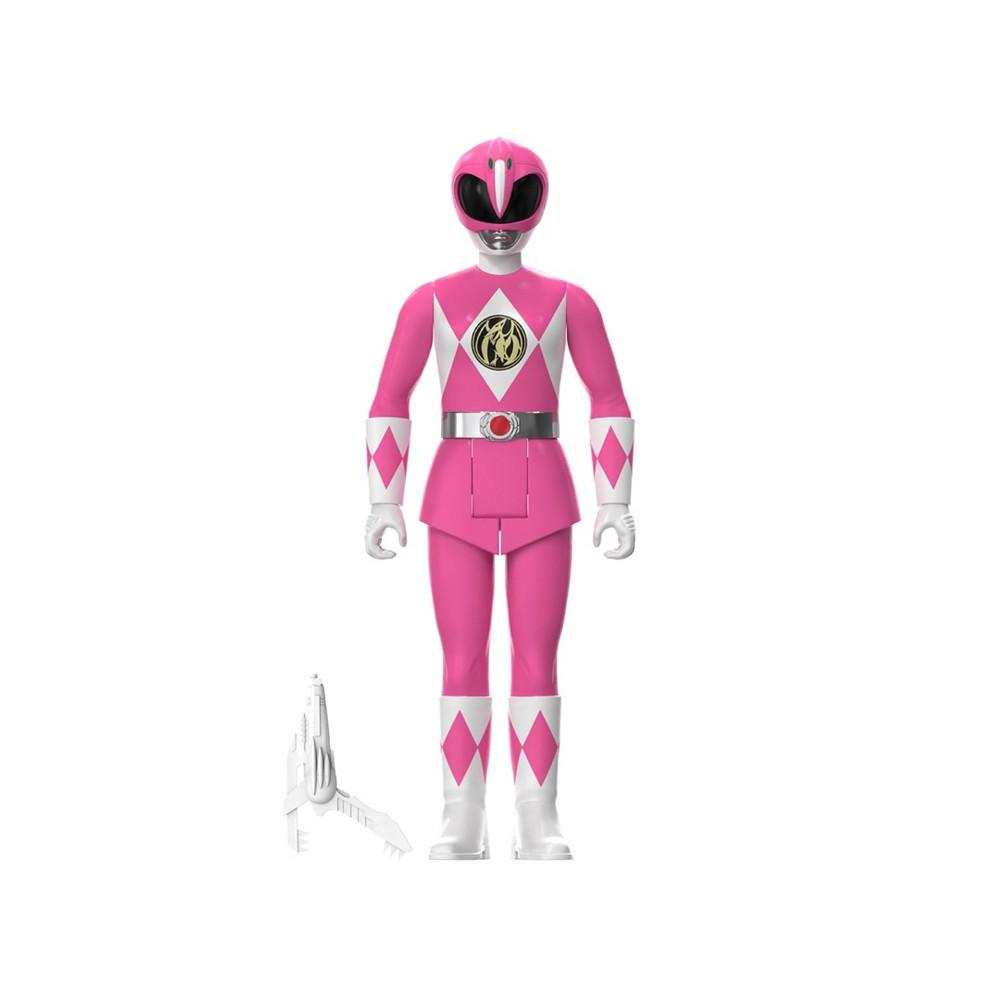 Super 7 Mighty Morphin Power Rangers Reaction SDCC 2023 - Pink Ranger Triangle Box SDCC 2023