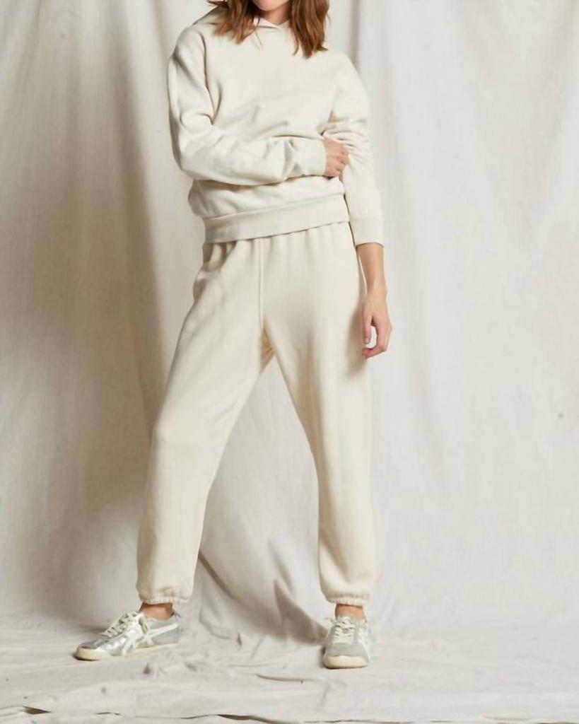 perfectwhitetee Perfectwhitetee - Stevie Fleece Easy Sweatpants