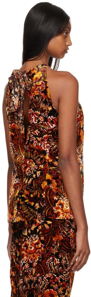 Dries Van Noten Black Printed Tank Top 3