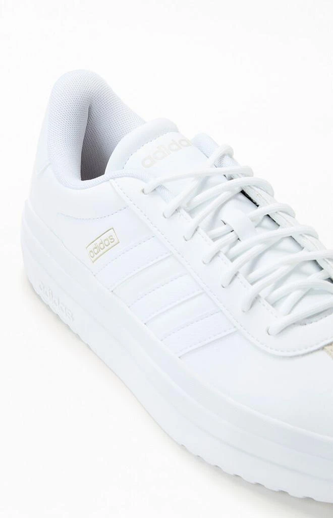 Adidas Women's White VL Court Bold Sneakers 6