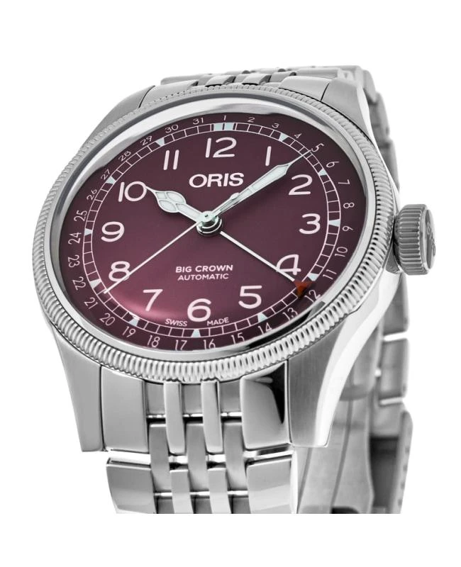 Oris Oris Big Crown Pointer Date Red Dial Steel Men's Watch 01 754 7741 4068-07 8 20 22 2