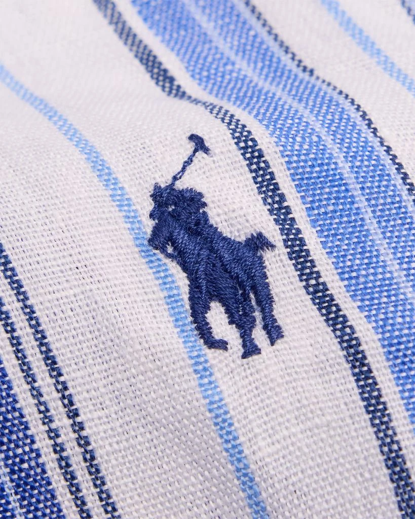 Ralph Lauren Boy
s Linen Striped Polo Shirt, Size 2-7 3