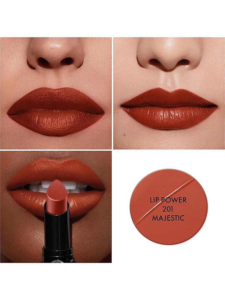 Armani Lip Power Long Lasting Satin Lipstick 2