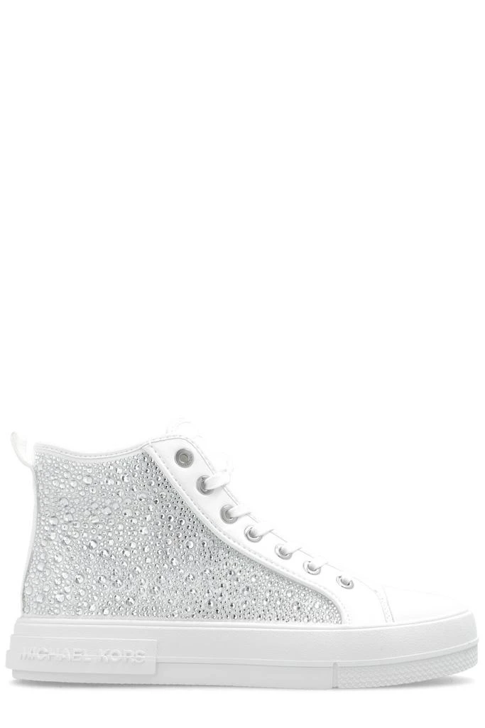 Michael Michael Kors Michael Michael Kors Evy Embellished Scuba High-Top Sneakers 1